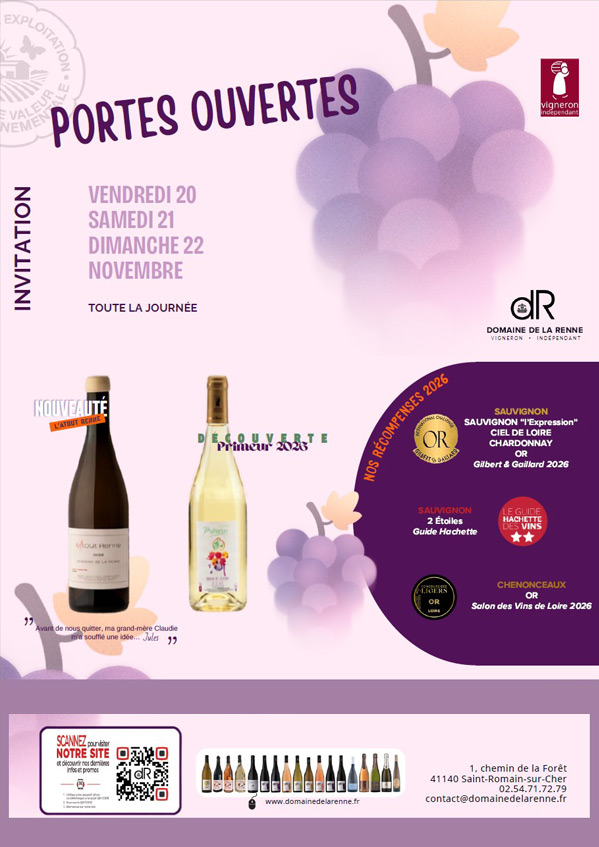 Portes Ouvertes 20-21-22 Novembre 2026