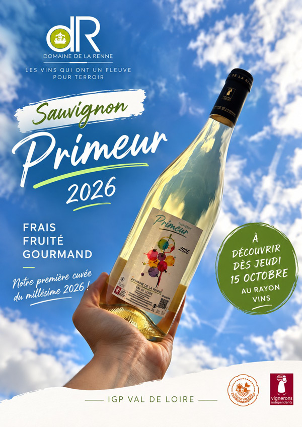 Sauvignon Primeur 2026 Domaine de la Renne